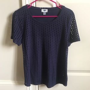 Old Navy Eyelet Top